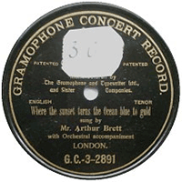 Gramophone Concert Record G C-3-2891